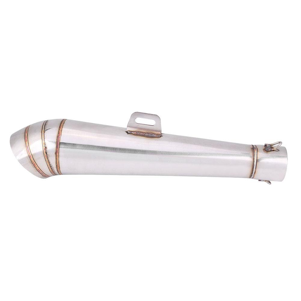 Silenciador de Escape, tubo de silenciador de escape de la motocicleta Tubo de escape universal Silenciador Punta de tubo de escape para modelos de 51mm/2p