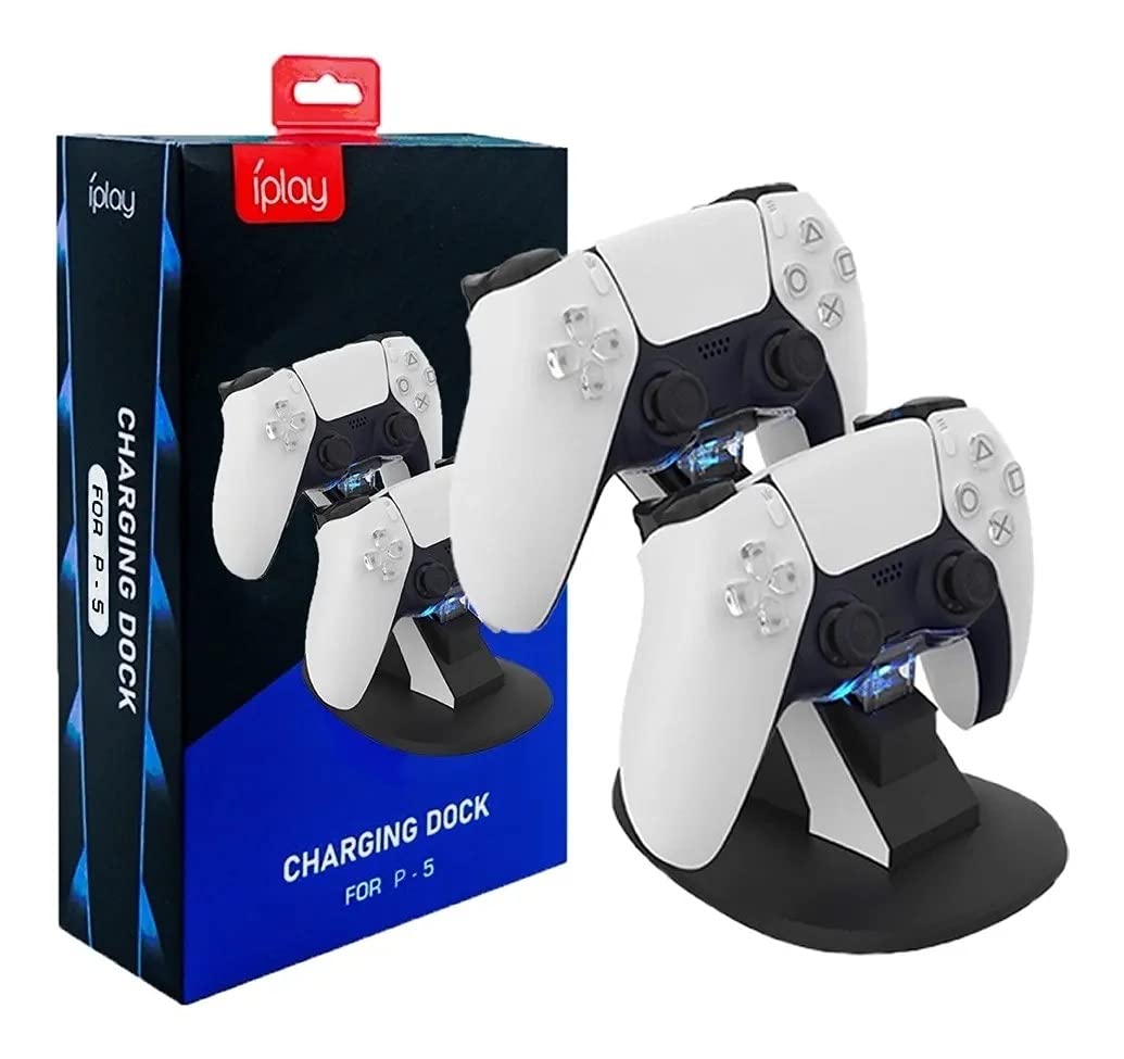 Microware PS5 Wireless Game Controller Charger Dual Charger Joystick Charging Base Station For PS5 Game Controller (HBP-256) (B098BF4WHT) Amazon Price History, Amazon Price Tracker