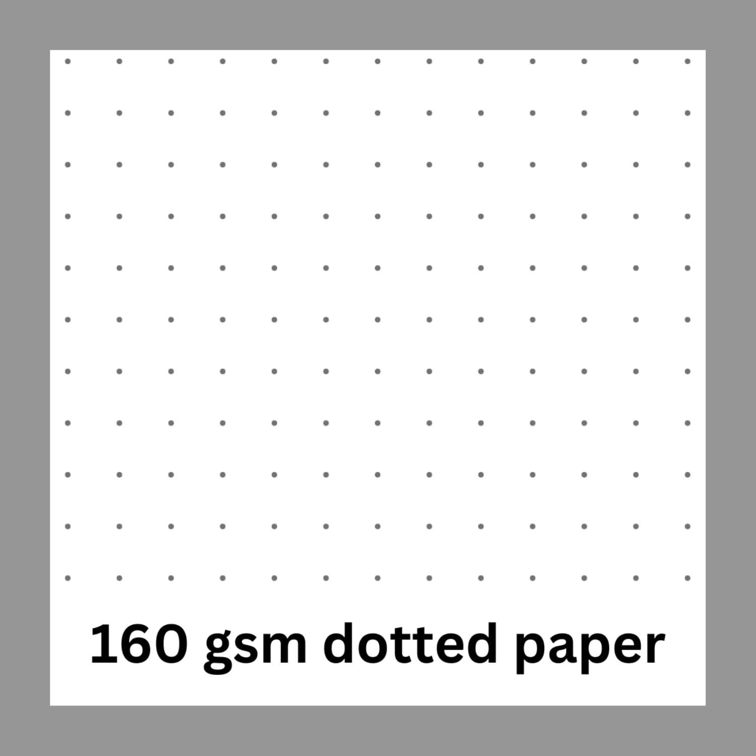 RICCO BELLO Hardcover Dot Grid Bullet Style Journal Notizbuch, flaches Design, 14,5 x 21,3 cm, dickes 160 g/m² Papier, 160 Seiten (Dunkelbraun)