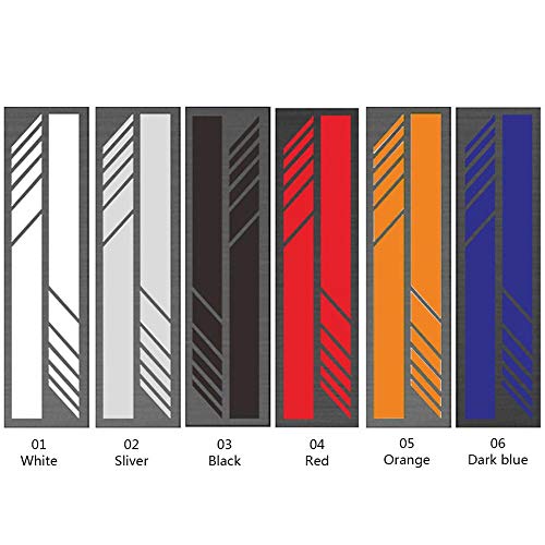 Amerstar Diy Car Auto Car Body Sticker Side Decal Stripe Decals Suv Vinyl Graphic Red #TOP4