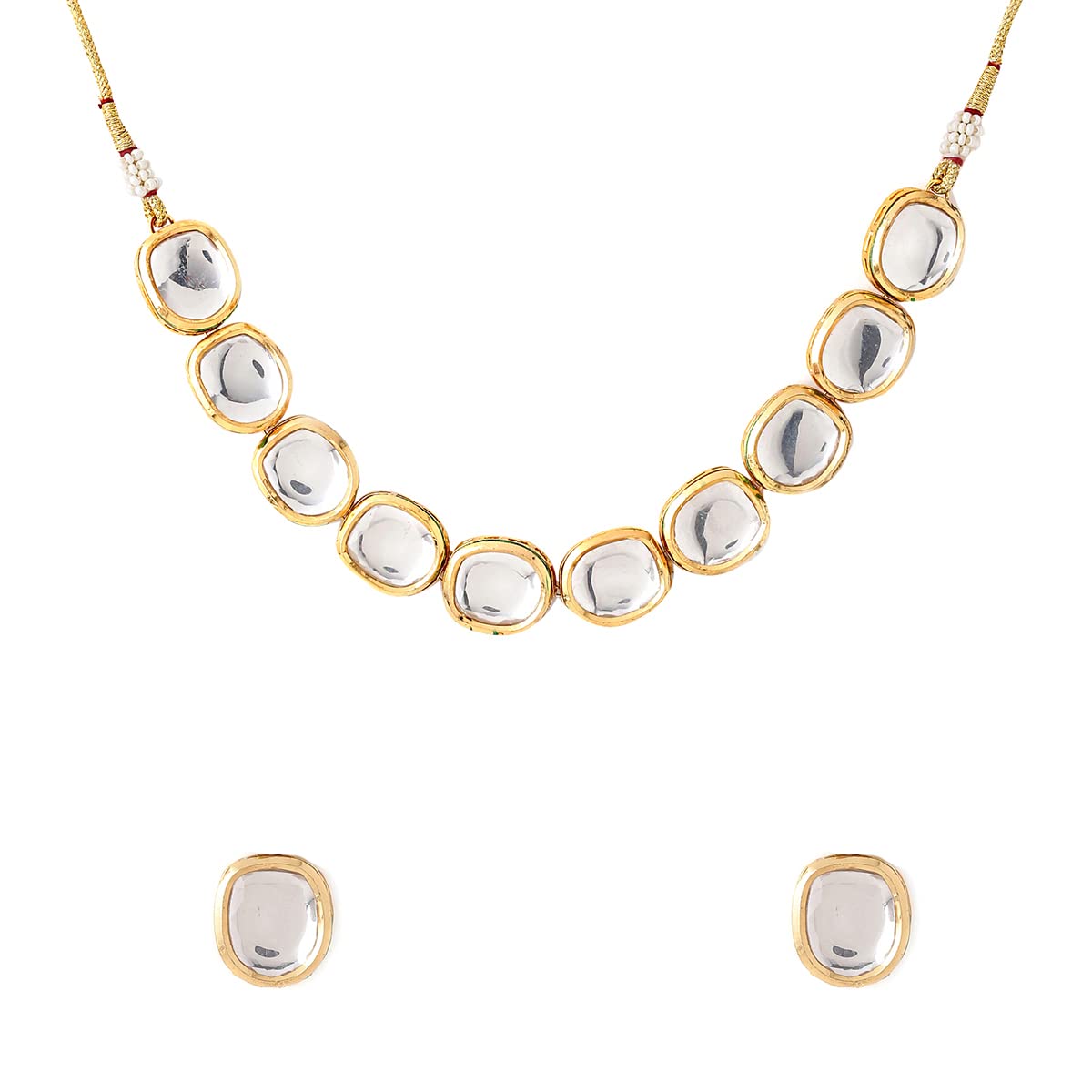 Yellow Chimes Jewellery Set for Women and Girls Traditional Kundan Necklace Set Gold Plated Kundan Choker Necklace Set | Birthday Gift for girls and women Anniversary Gift for Wife (B0BH11X3ZC) Amazon Price History, Amazon Price Tracker