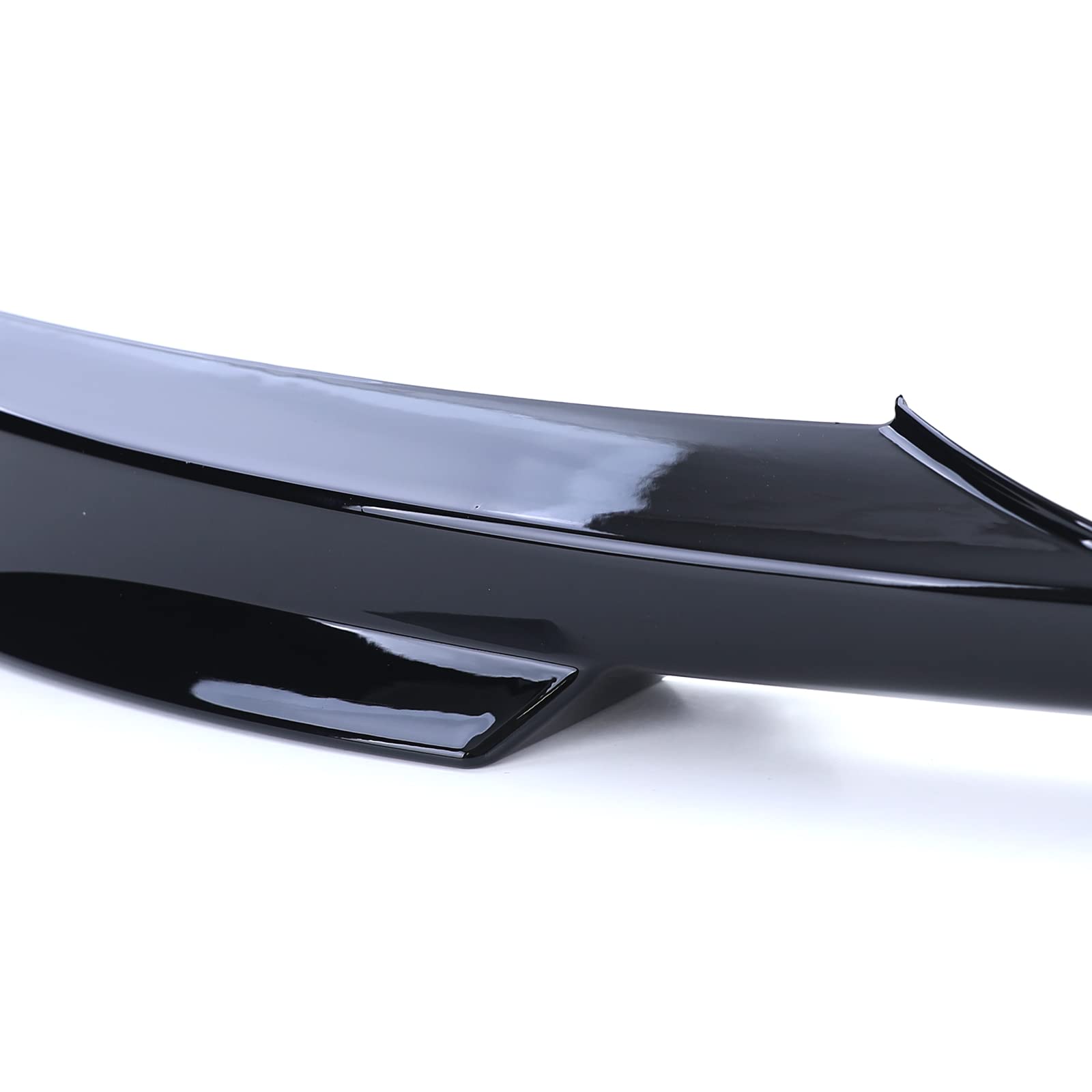 Front Spoiler Ecken Splitter Schwarz Glanz passend für 3er BMW E90 E91 08-12
