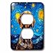 3dRose German Shorthaired Pointer portrait in... - Light Switch Covers (lsp-383846-6)