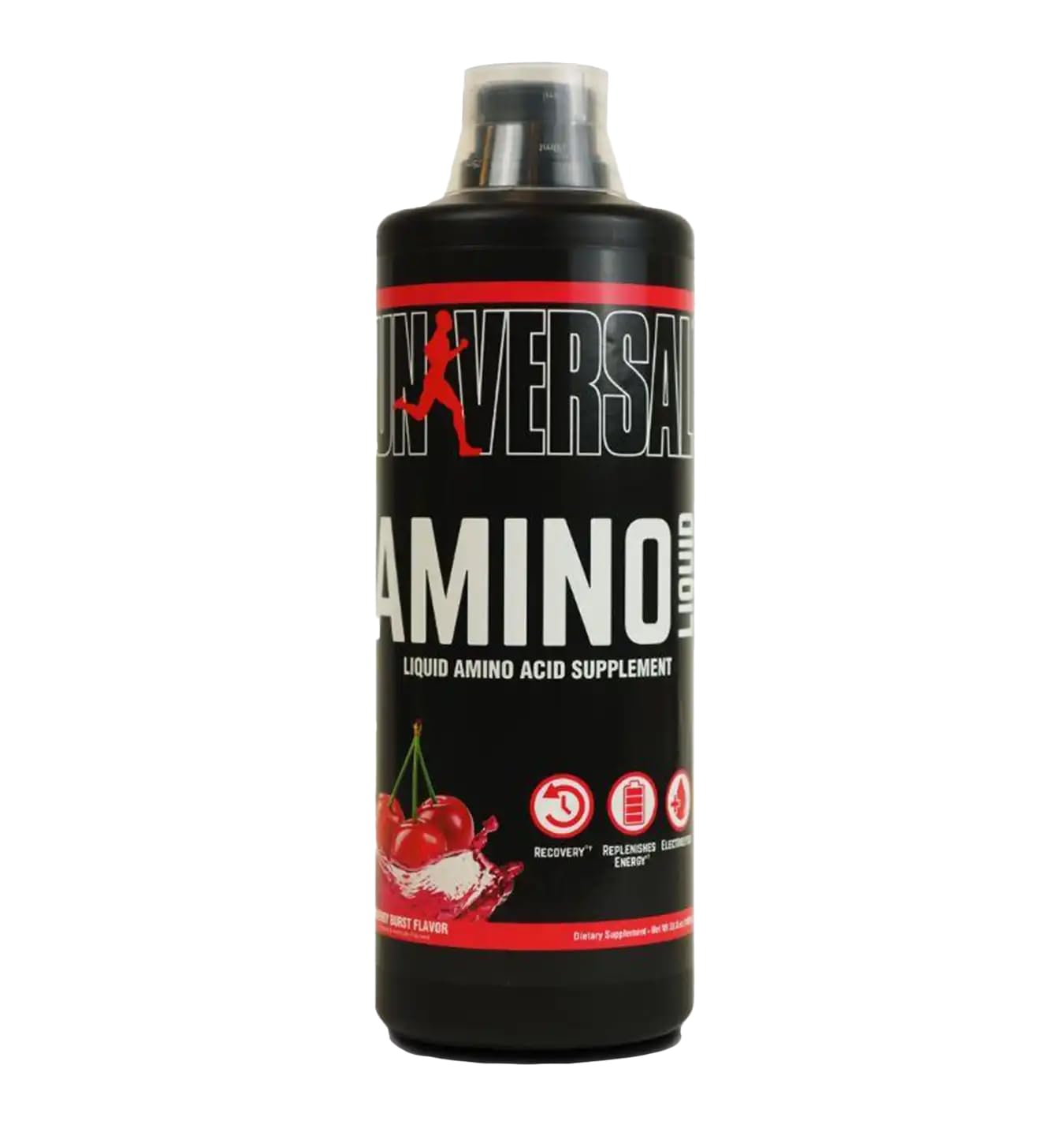 Universal Nutrition Amino Liquid (1000ml) Ráfaga de cerezas