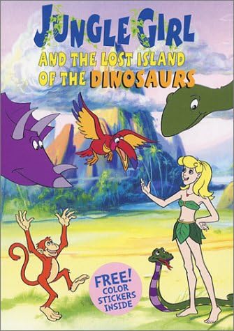 Jungle Girl and the Lost Island of the Dinosaurs [DVD]