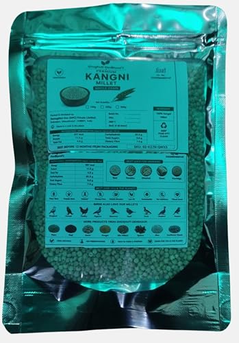 Image of Ghughuti by RastogiNxt Gen's Millet Whole Grains, Vegetarian (100g, 250g, 500g) | Produce of India (Kangni)