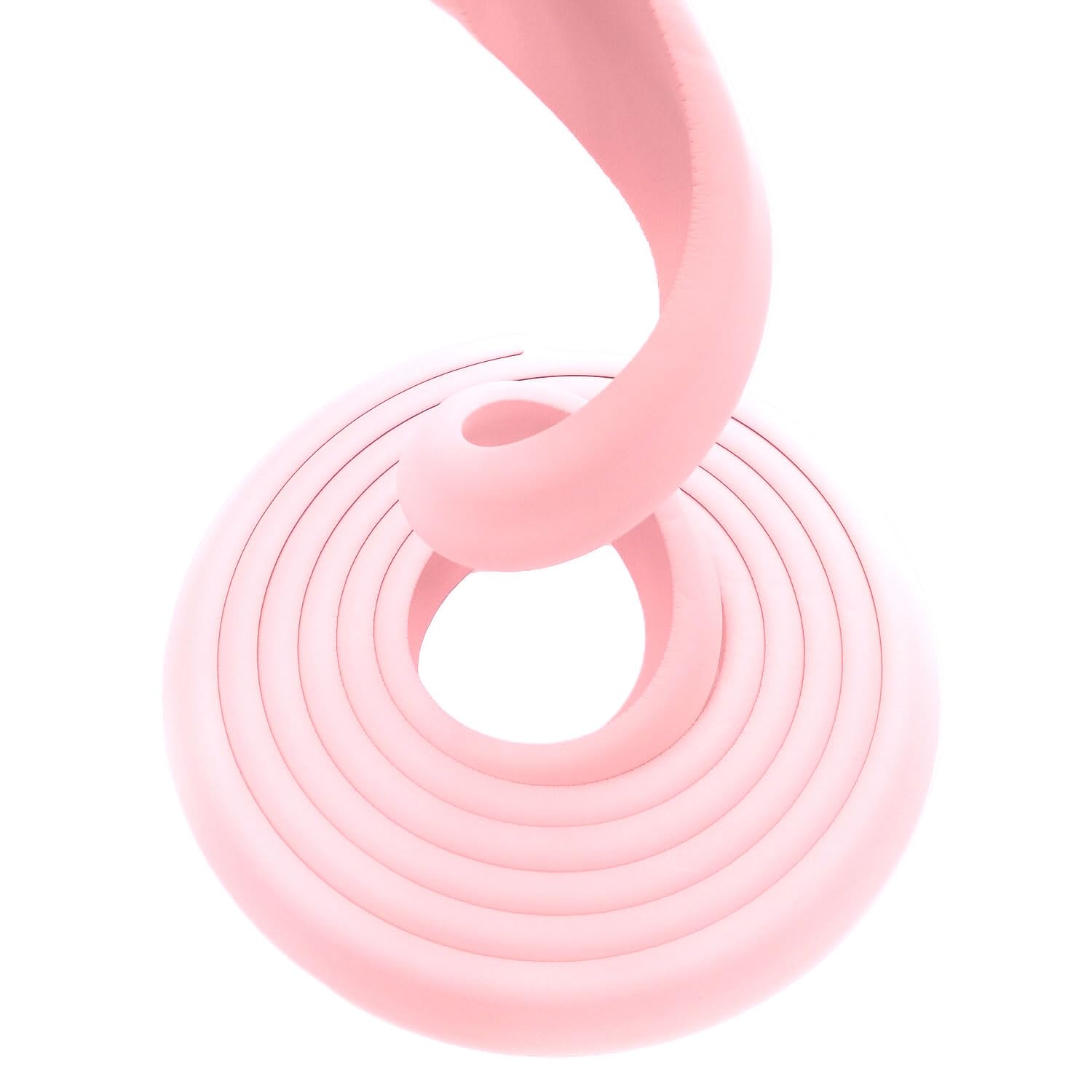 20 Metros Protector Borde Espuma Forma de L para Mesa Borde, anticolisión Tira para Bebés y niños, Seguridad para niño y Bebe, 4x5m, Rosa, KD7000 Pink