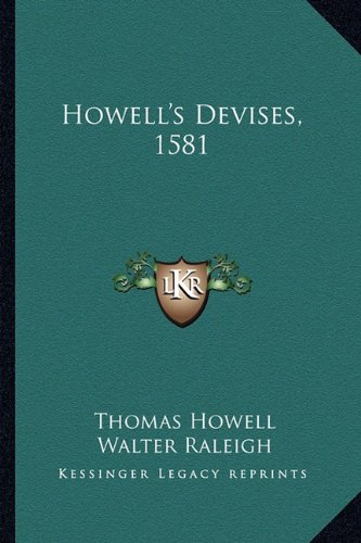 Howell's Devises, 1581