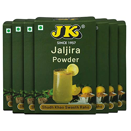 Image of JK Jal Jira Powder | Jaljeera Masala Powder Box | Blended Spice Mix | Summer Drink Masala | Hygienic | No Preservatives | 100g Pack of 7