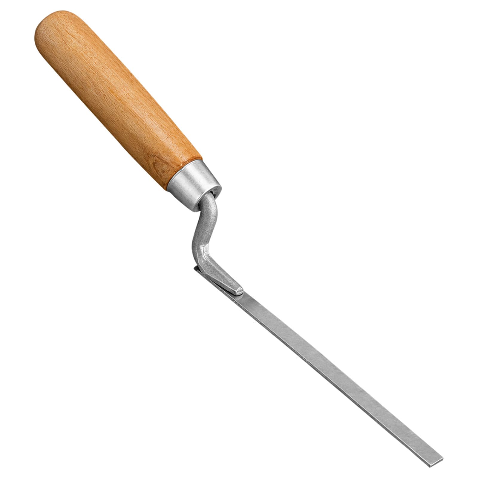 Premium Brick Jointer and Pointing Trowel for Brickwork - Stainless Steel Mortar and Cement Grouting Tool for Repointing Patio Slabs, Concrete, and Masonry (8mm)