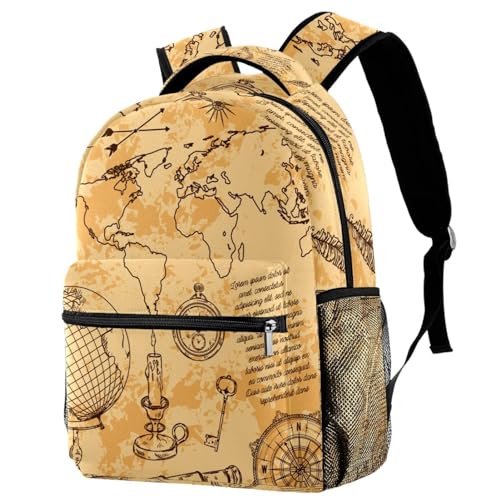 Sac de voyage décontracté boussole pour les sorties weekend des femmes et adolescents