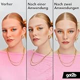 GOT2B Żel do stylizacji 2 w 1, klej 4 Brows&Edges Tinted ciemny blond do brązowego (16 ml), Tinted 2 w 1 żel do brwi i tusz do włosów z praktycznym pędzelkiem do stylizacji i utrwalania włosów dziecka