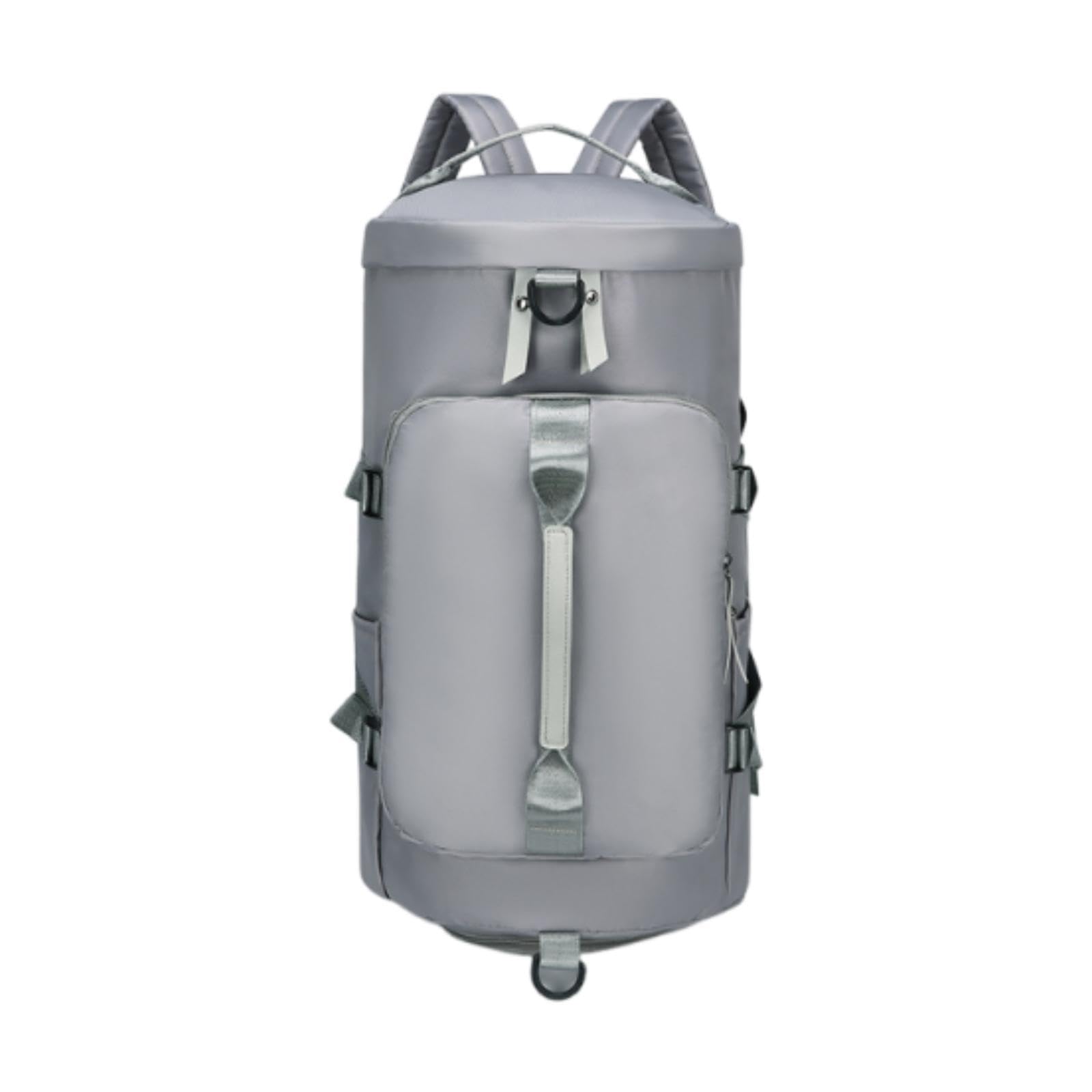 NIVAA Sport Bag Swim Bag Hiking Rucksack for Backpacking Mountain Climbing Outdoor Gray-image-46