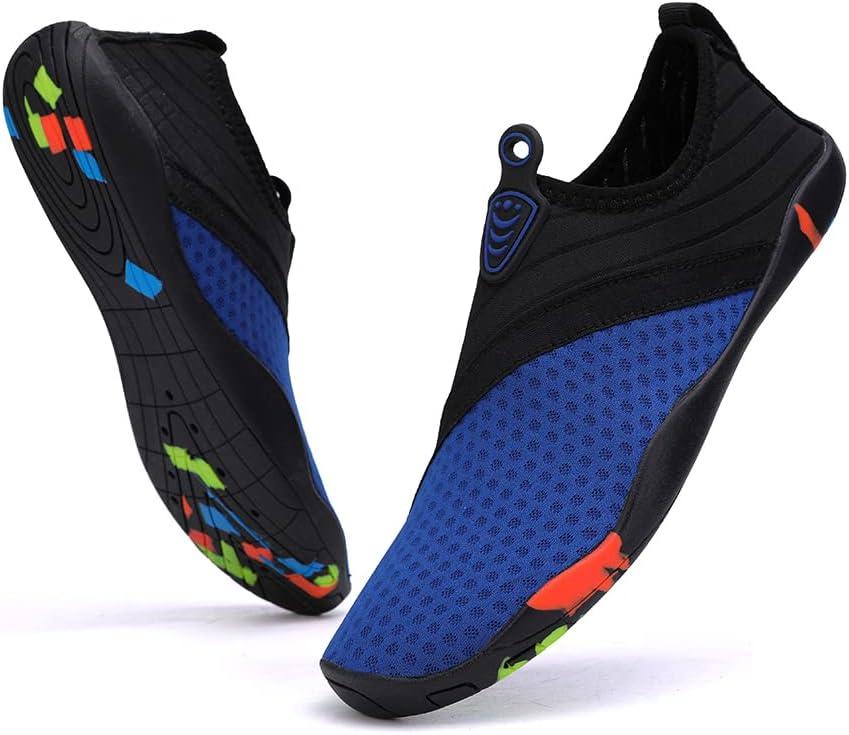 VsufimQuick-Dry Water Sports Barefoot Shoes Aqua Socks for Swim Beach Pool Surf Yoga for Women Men
