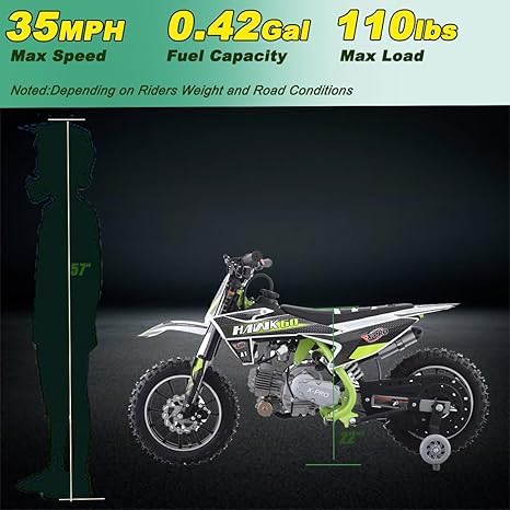 X-PRO Hawk 60cc Gas Dirt Bike