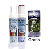 DUPLI LACKSTIFT SET MERCEDES 744 BRILLIANT SILVER MET. 1991-2009 10-0111
