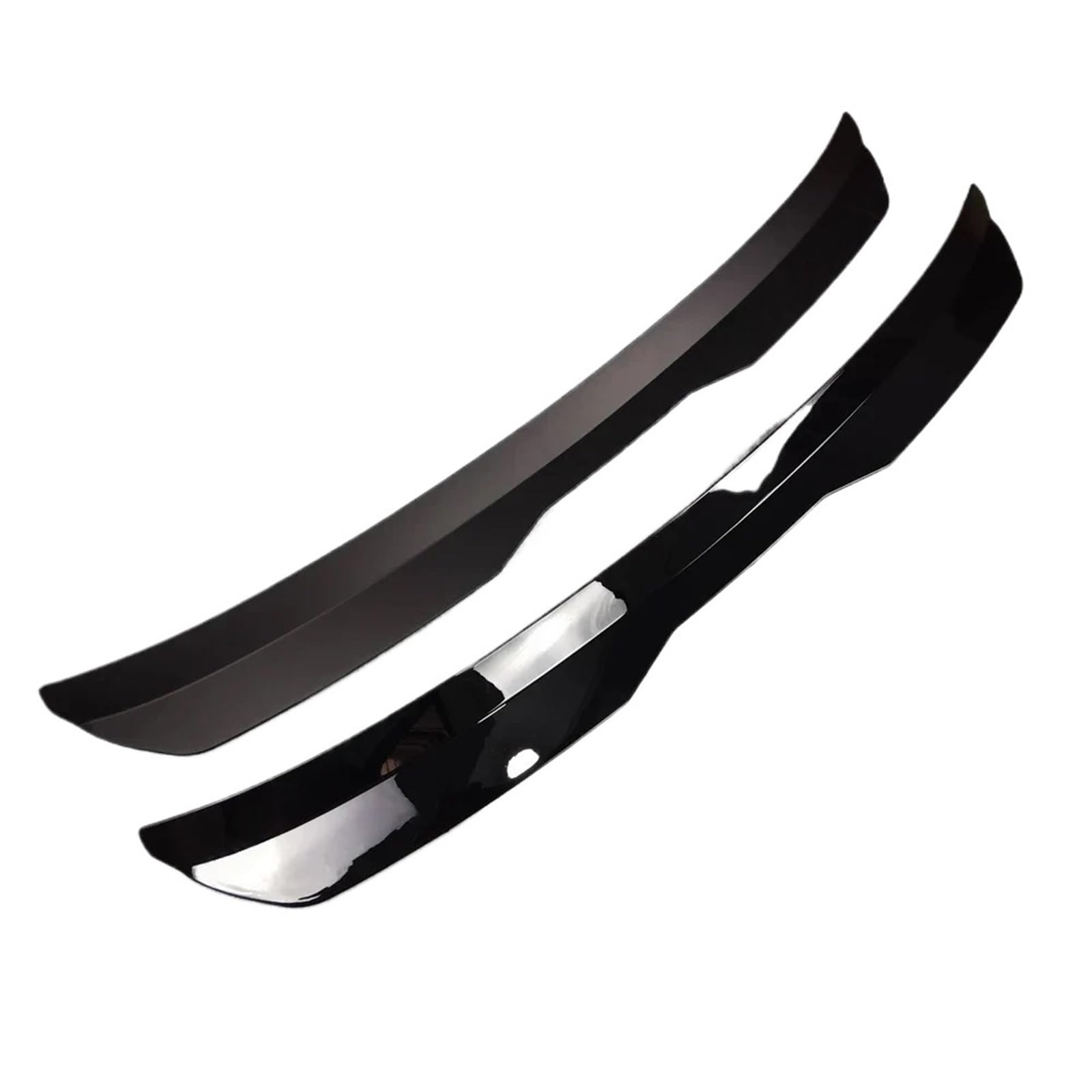 Tylny spojler dachowy samochodu kompatybilny z Audi A3 Sportback 8P Facelift 2004-2013 tylne skrzydło czarny błyszczący zestaw karoserii ABS akcesoria tuningowe(Matte Black)