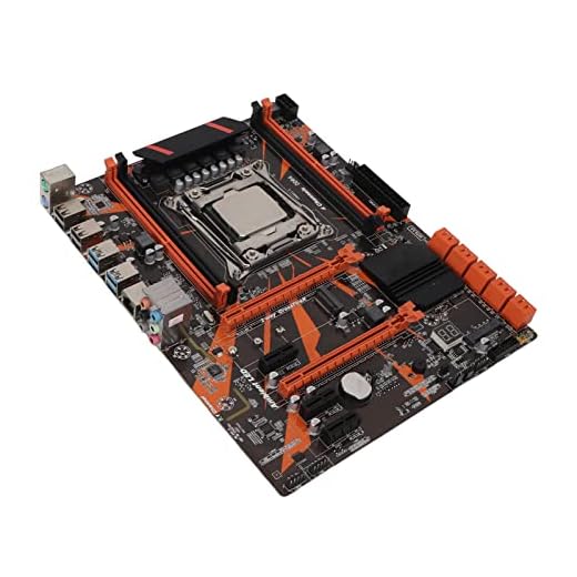 Dpofirs X99 Motherboard CPU Combo, LGA 2011-3 E5 2620 V3 CPU Motherboard Set Support 4 Channel DDR4 Memory, Module, Gigabit Network Card PC Motherboard for Desktop