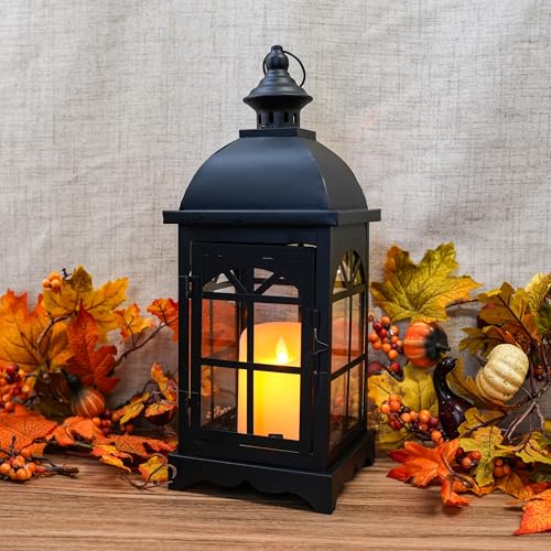 TRIROCKS Dekorative Vintage-Kerzenlaternen, 37 cm Hoch,...