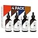 Beard Oil 4 Pack (Vanilla, Sandalwood, Cedarwood, Citrus) - All Natural Leave-in Conditioner to Soften and Style Beards and Mustaches - Made with Tea Tree, Jojoba, Argan Oils - 1oz Each