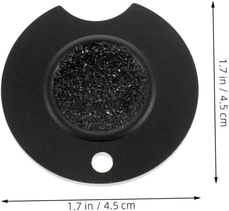 Outanaya Aluminum Billiard Tip Sander Lightweight Pool Shaft Cleaner Tool with Mushroom Head for Stick Shaft Re