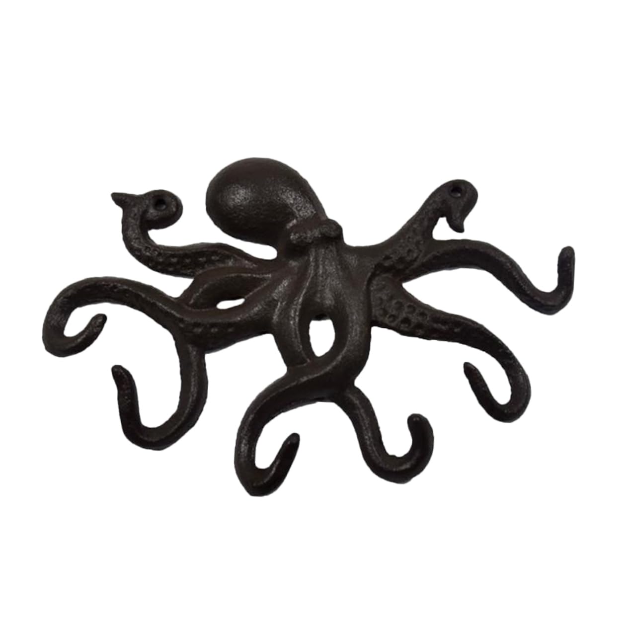 Alipis Gancio Forma di Polpo in Ghisa Gancio per Chiavi Appendichiavi per Casa Soggiorno Ufficio Design Decorativo Riporre Oggetti