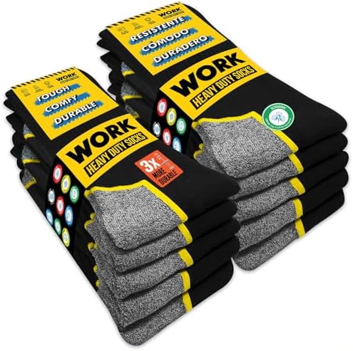Workersock Werksokken 3 Paar – American Base