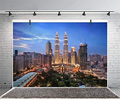 YongFoto 1,5x1m Fondale Foto Punto riferimento