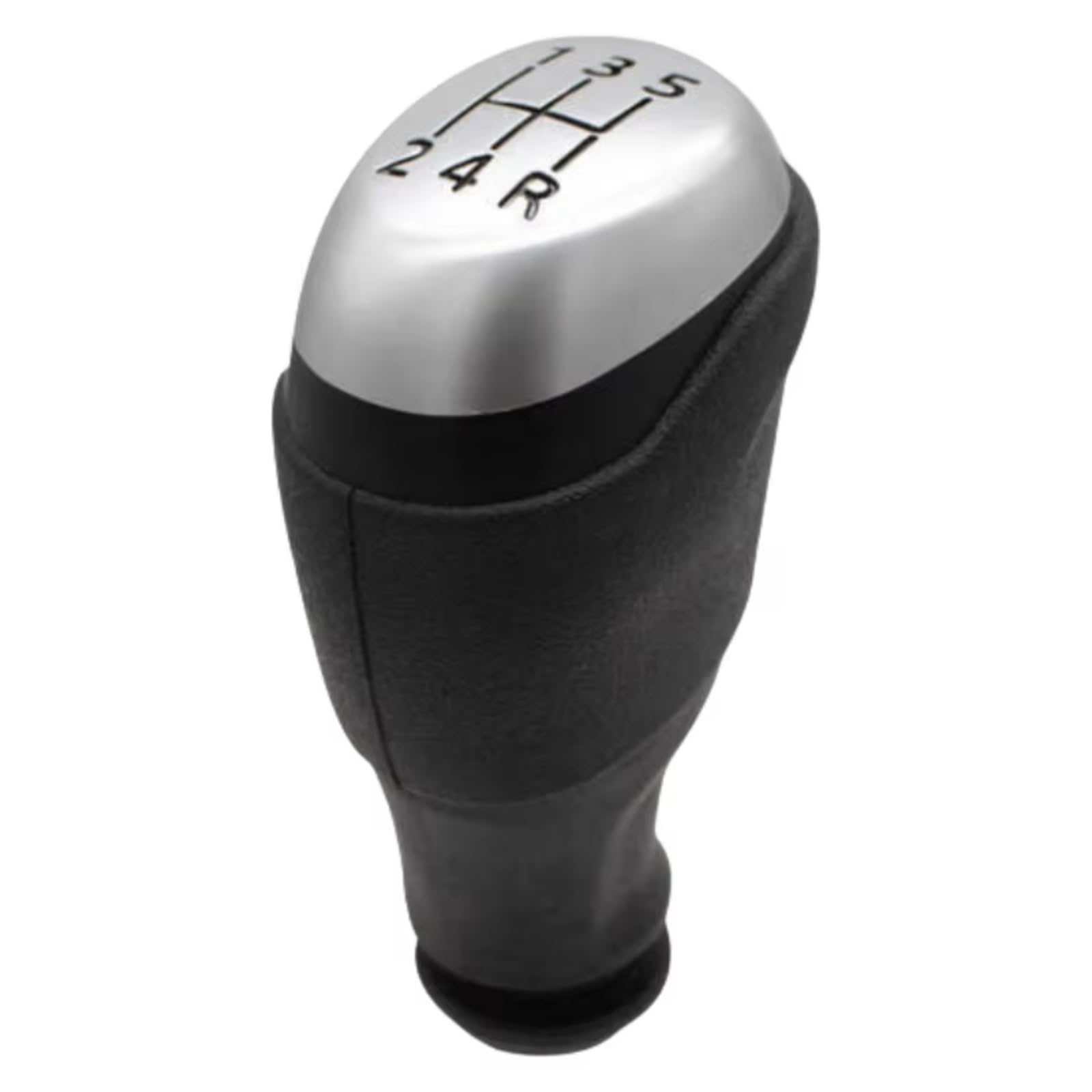 HILLAR Car Gear Stick Knob for Clio Mk4 IV 2012-2020 Gear Shift Knob Lever Shifter Pen Gearbox Gaiter Boot Collar Case Cars 5/6 Speed(Type5)