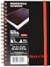 Black n` Red : Poly Twinwire Notebook, Ruled, 5-7/8 x 4-1/8, White, 70 Sheets/Pad -:- Sold as 2 Packs of - 1 - / - Total of 2 Each