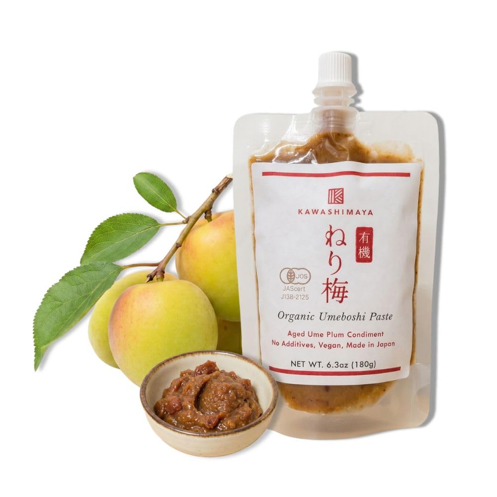 Amazon.com : Kawashimaya Organic Umeboshi Paste 6.3 oz 180gr