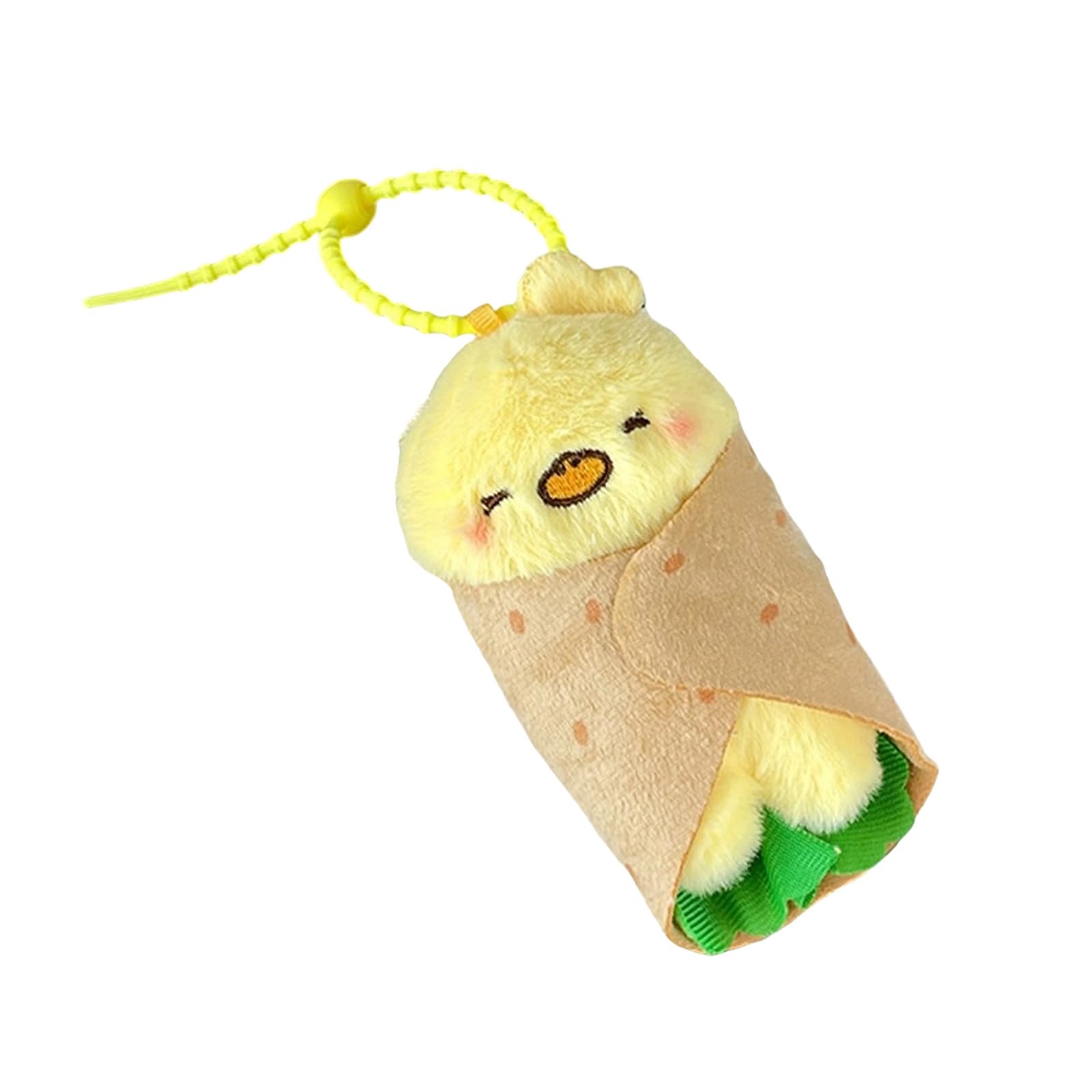 Geavonyg Unisex Chick Animal Doll Keychain Bag Charm Handbag Accessories Backpack Pendant Car Hanging Ornaments Gifts Animal Doll