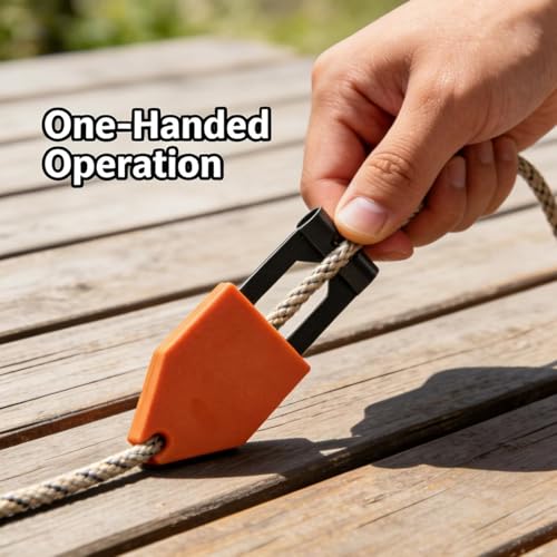 Crochet à dégagement rapide pour fixer vos cordes sans outils ni aide - 3