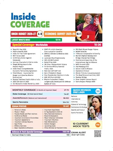 Image of Arihant Headlines Current Affairs 2026 | Budget 2026-27 Special | 360 Coverage Feb 2025-Feb 2026 | UPSC, State PCS, SSC, NDA /CDS, Railway & Police Exams