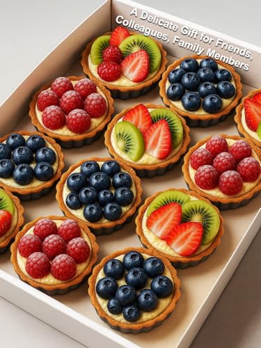 Image of 4 Inch Mini Quiche Pans Black 6 Pack. Egg Tart Molds w /Removable Bottom, Non-Stick Coating, Rugged Carbon Steel for Small Tart Quiche Pie Making. Gift for Women Christmas Thanksgiving Festival