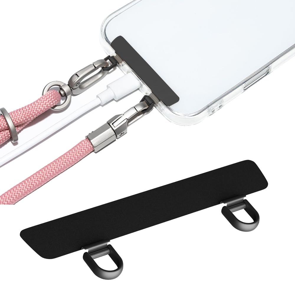 Amazon.co.jp: スマホストラップホルダー 【 2口タイプ ・0.2mmの超薄