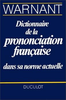 Hardcover Dictionnaire de la prononciation française dans sa norme actuelle (French Edition) [French] Book