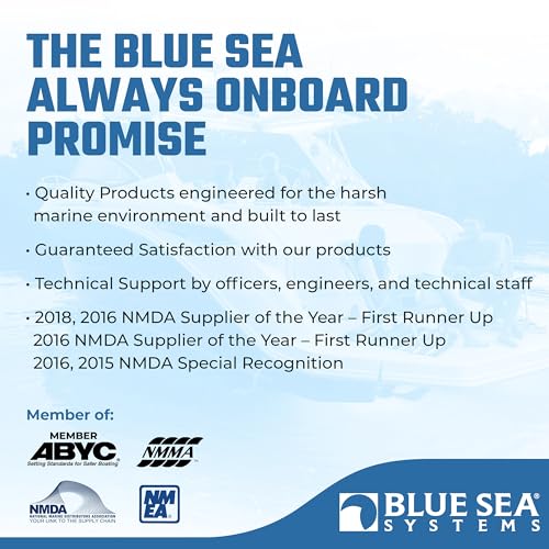 Blue Sea Systems 5026 ST Blade Fuse Block 12 Circuit with Ground and Cover - Thumbnail 6