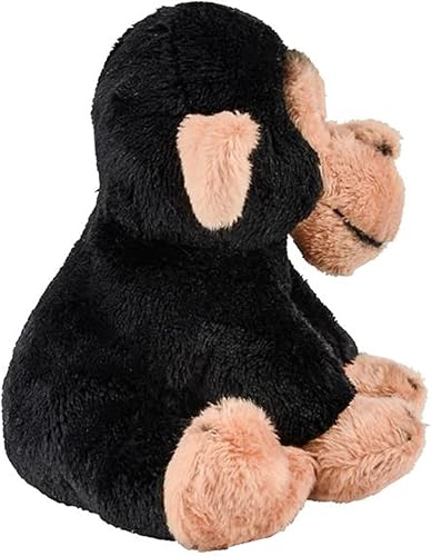 Miniatura 3 de Forest & Twelfth Chimpancé de peluche de 5 pulgadas, juguete de peluche suave, lindo animal de peluche para niños y niñas, pequeños animales de