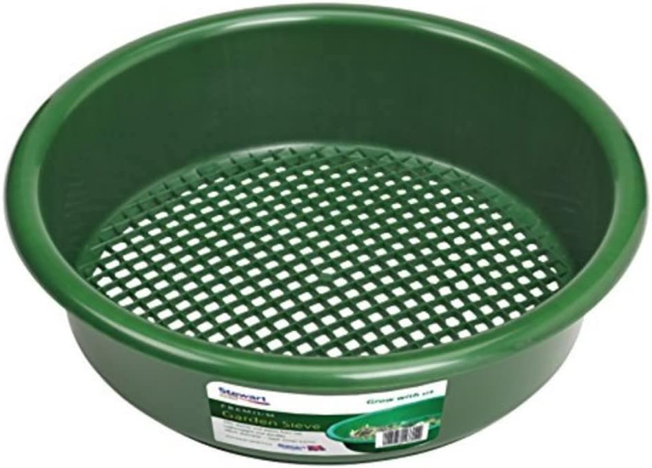 Altuna Stewart 2166004 Garden Sieve, 36 cm-Dark Green, 36x10x1.8 cm