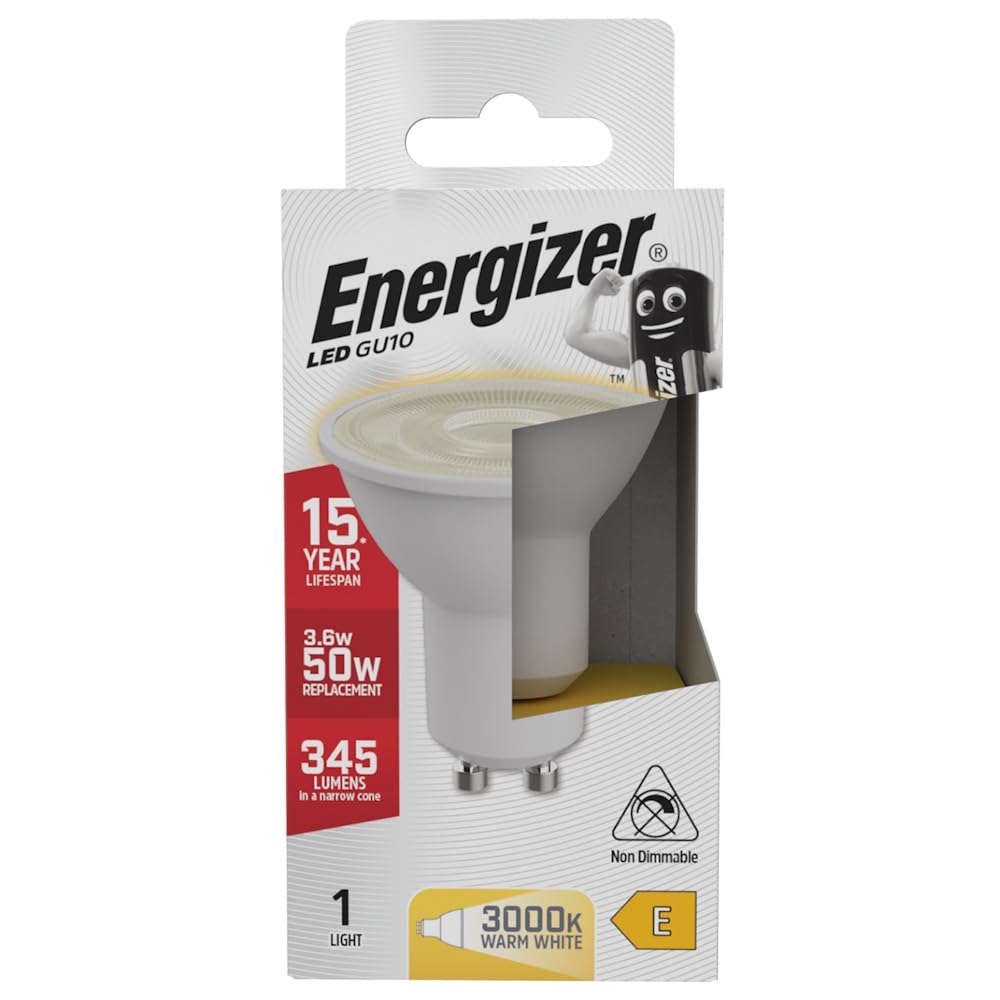 Energizer GU10 5 W, 1 LED GU10 Bulb