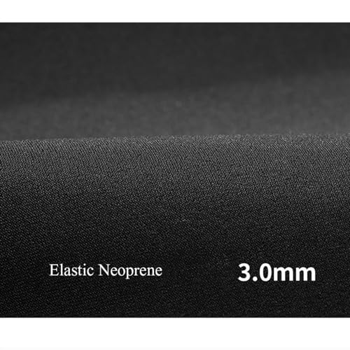 Wetsuit Tops Men 3mm Neoprene Jacket Keep Warm in Cold Water Swimsuit for Surfing Paddling Snorkeling and Kayaking(Black_X-Large) miniatura 4