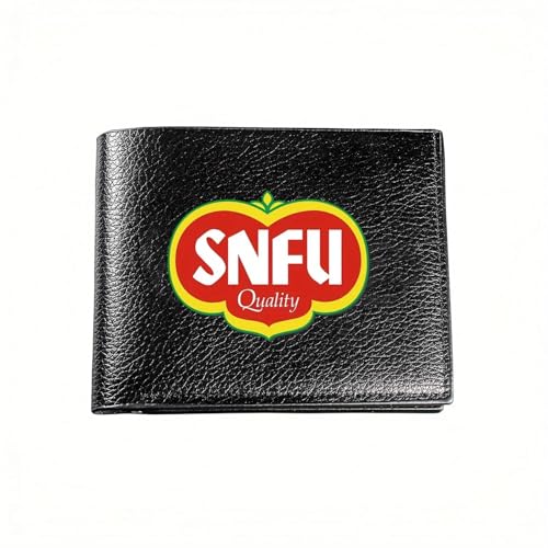 Portefeuille SNFU simple et fonctionnel pour homme et femme à usage professionnel