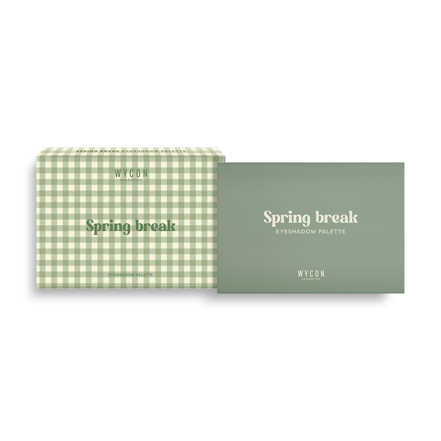 WYCON cosmetics Spring Break Lidschatten-Palette, 15 Farben, matt und schimmernd, Pastelltöne und Glitzer