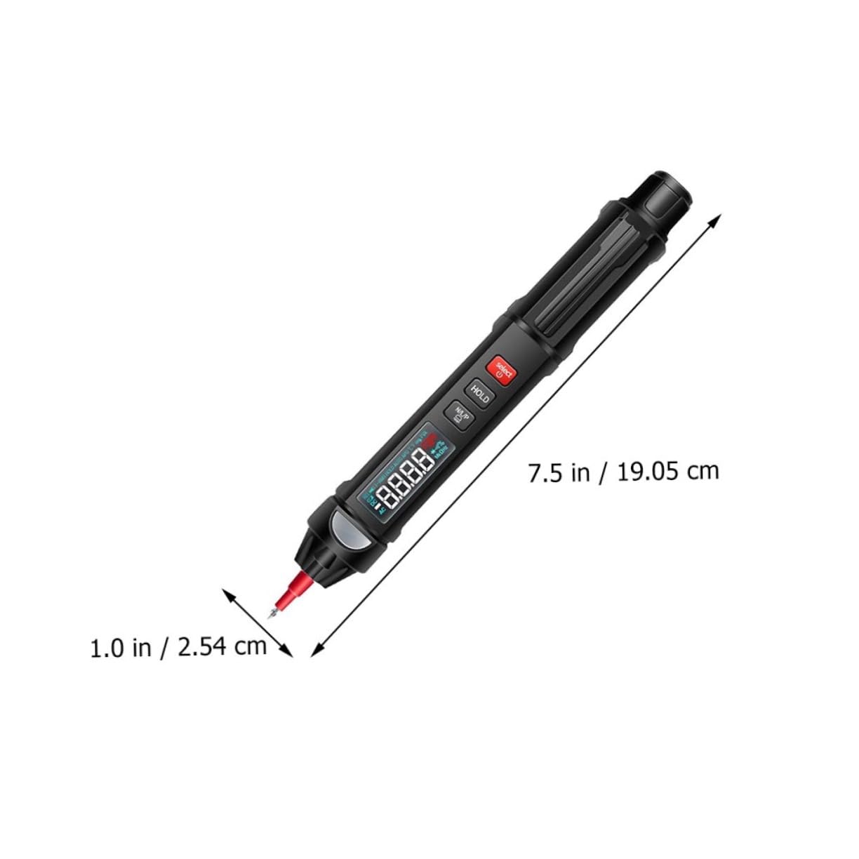 STOBOK 1set Intelligent Digital Multimeter with Color LCD Display Voltage Detector Tester Pen for Electrical Testing Non- Voltage Detection Compact Design for Home and