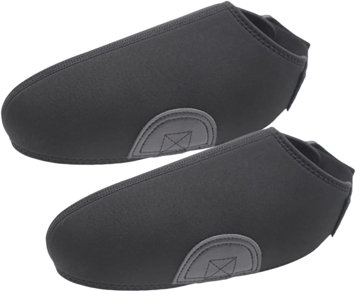 1Pair Portable Windproof Shoe Covers for Outdoor Use Durable Protectors for Ski Boots Designed for Convenience and Safety Unisex Includes Laces