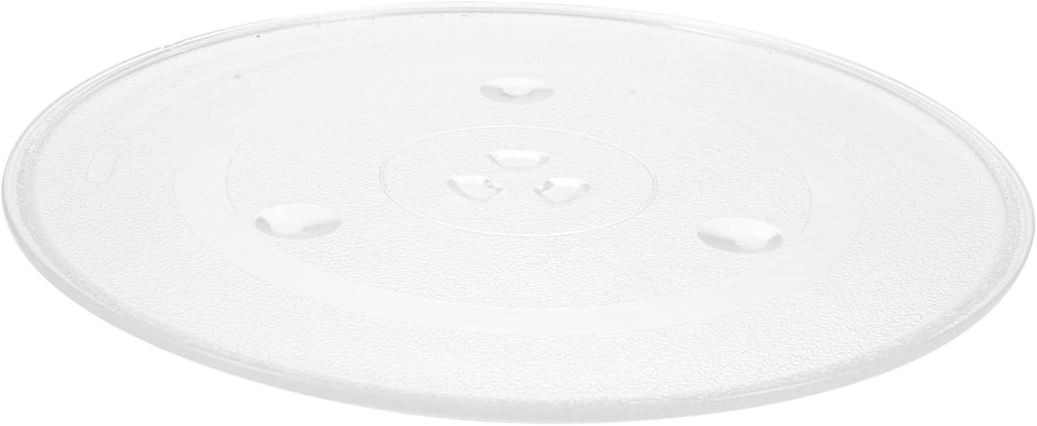SOLUSTRE Microwave Glass Turntable Plate and - Replacement Tray for Microwaves Easy to Clean and Install Kitchen Accessory for Oven Cooking