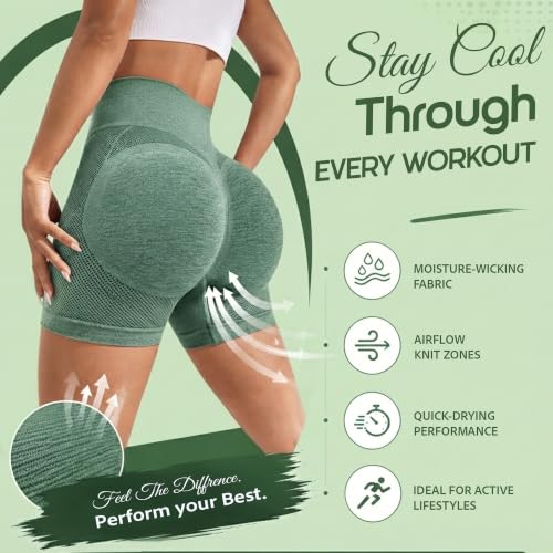 Image of Shoppy Villa Women's Yoga Shorts Spandex|Shapewear Shorts for Women |High Waisted Booty Scrunch Shorts| Workout Shorts for Women