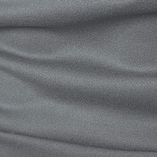 Pull de Noël homme gris grande taille XXXL avec capuche confortable