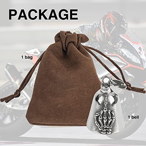 Image of Motorcycle Bell for Luck, Drive Safe Cycling Bells For Bikers Riders